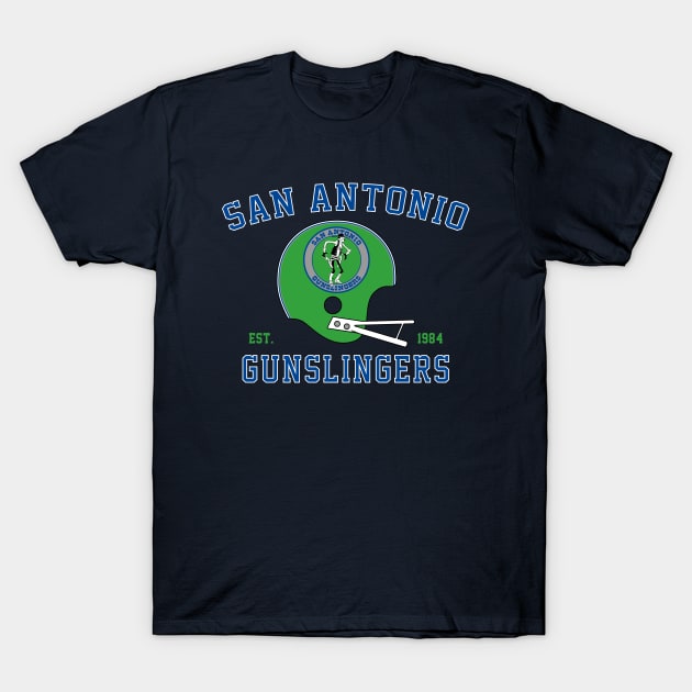 San Antonio Gunslingers - Old School T-Shirt by Hirschof